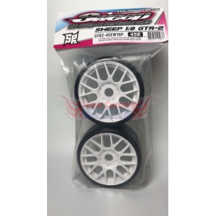 SWEEP GTR2-55EW16P 1/8 GT 55E Slick tires 2pcs
